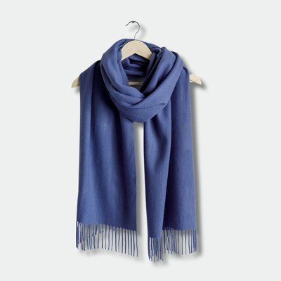 Шарф кашемировый Lanavitta SAFALANO CASHMERE, Темно-синий, 50х200 см Lan_30406509 фото
