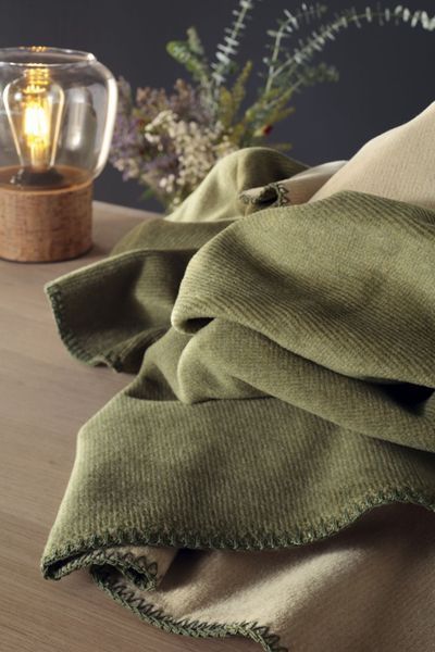 Плед Biederlack Doubleface - Duo Cotton Melange Bied771742 фото