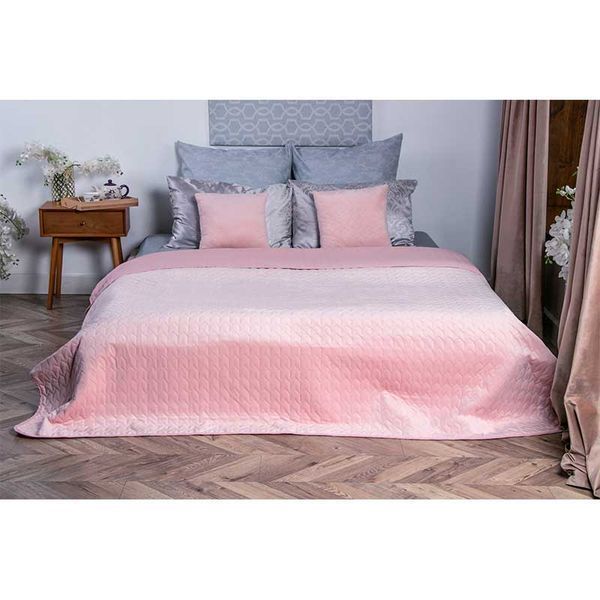 Двусторонняя декоративная подушка &ldquo;Velour&rdquo; Rose 40х40 см 311.55_Rose фото