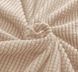 Чохол на крісло трикотаж жакардовий Homytex Кремовий HT-384835-1 фото 5