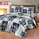 Комплект постельного белья First Choice Flannel Winter FLN-106-Winter-Grey-Полуторний фото